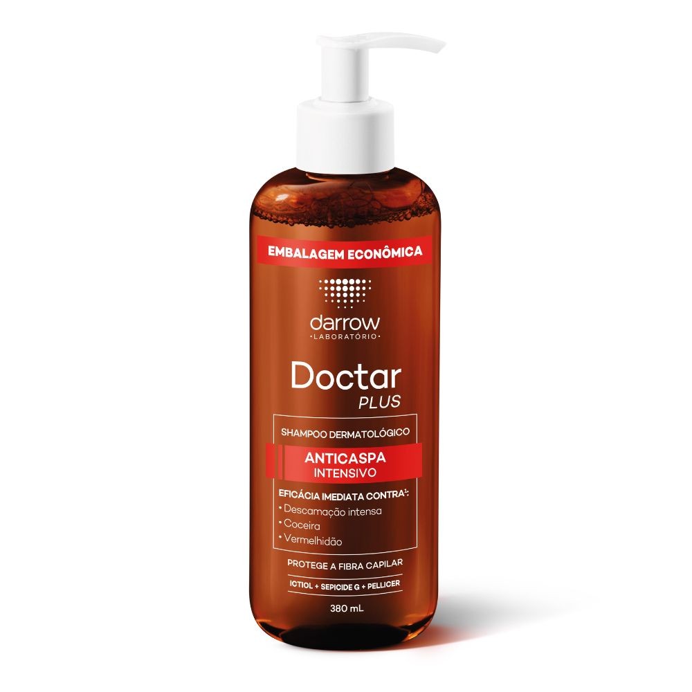 Shampoo Dermatológico Darrow Doctar Plus Anticaspa Intensivo 380ml - Beauty