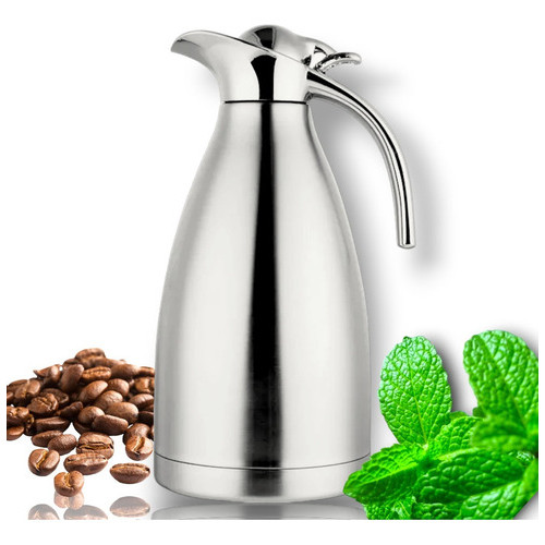 Garrafa Bule Termica Café Inox 1,5 Litros Europeia Clássica Cor Prateado