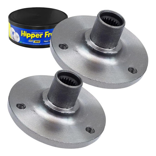 Par Cubo Roda Dianteiro Hipper Freios Kwid 1.0 2018 em Oferta na Shopee