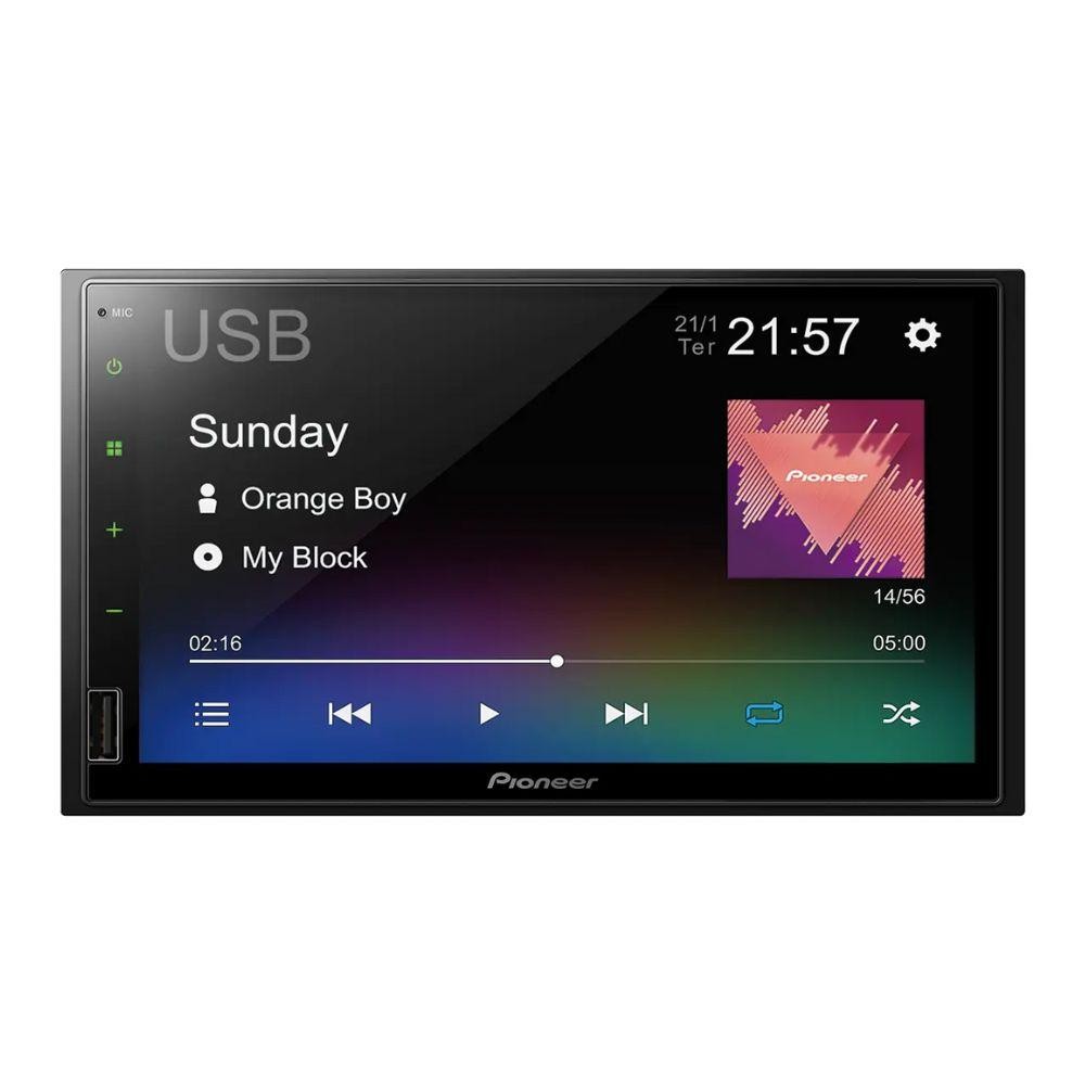 Multimídia Pioneer DMH-145BR 7" Chassi 2-DIN em Oferta na Shopee