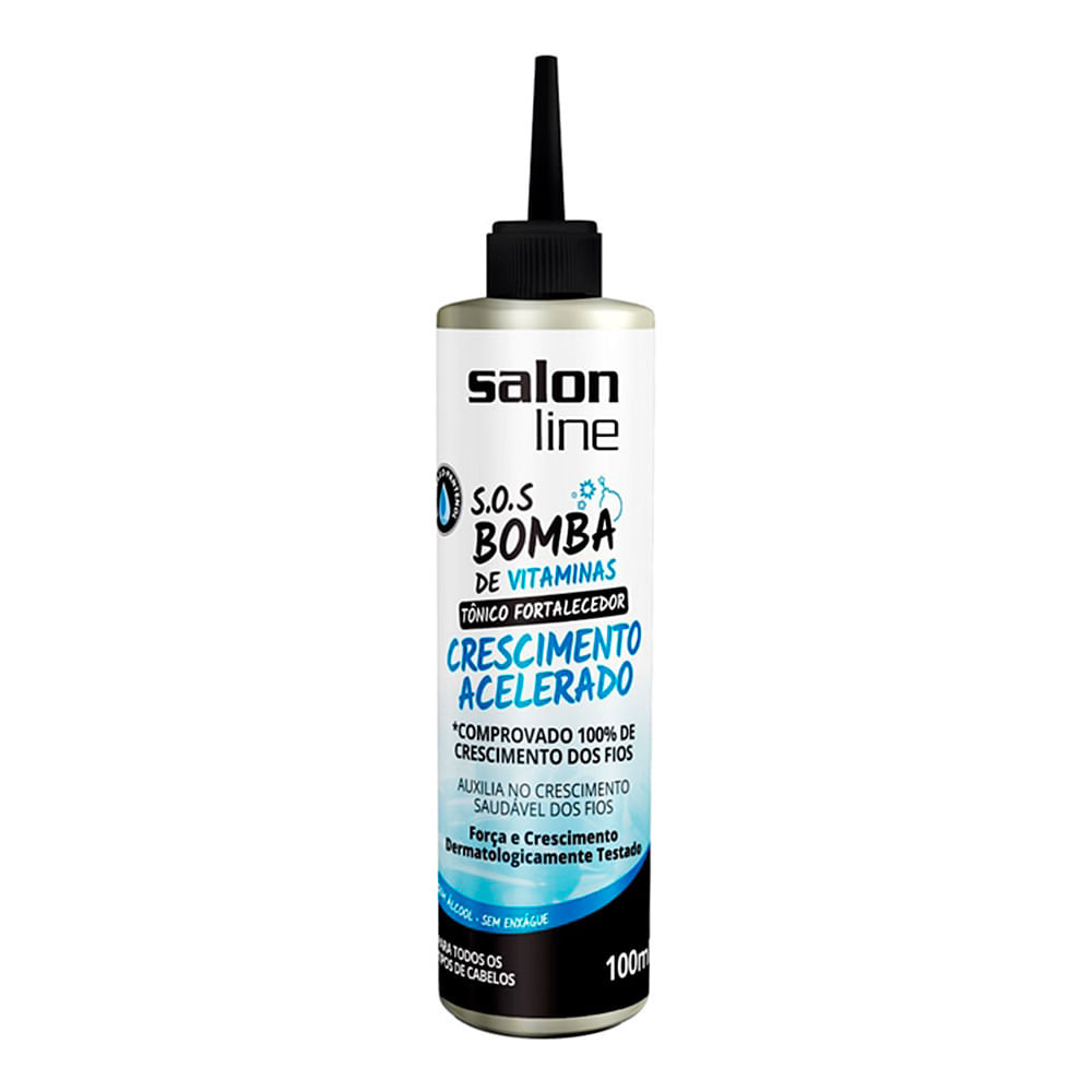 Tônico Capilar Salon Line S.O.S Bomba de Vitaminas Crescimento Acelerado com 100ml - Beauty