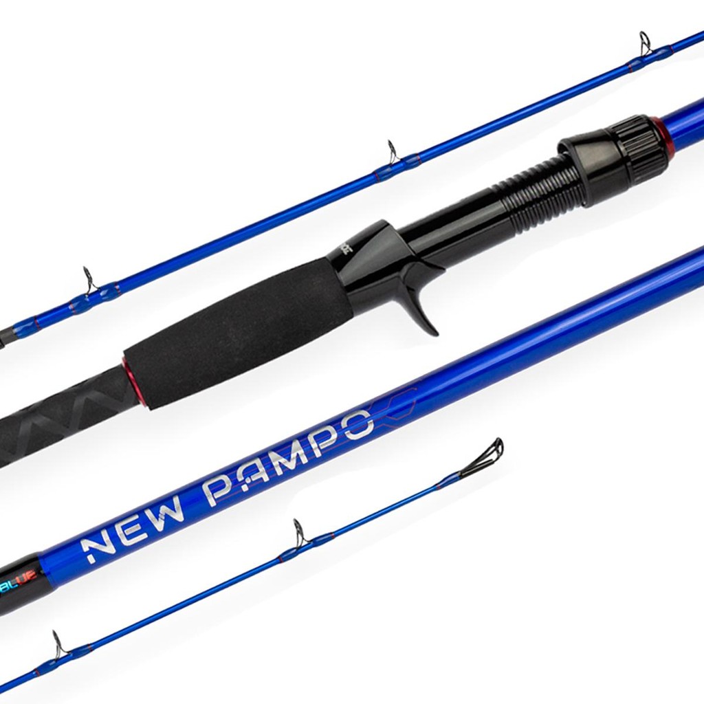 Vara Para Carretilha New Pampo Limited C2402 2,40mts 20-50lbs 2 Partes - Albatroz em Oferta na Shopee