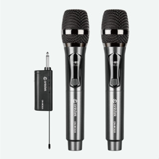 Kit 2 Microfones Sem Fio Recarregáveis UHF Até 50m 3.7Vdc em Oferta na Shopee