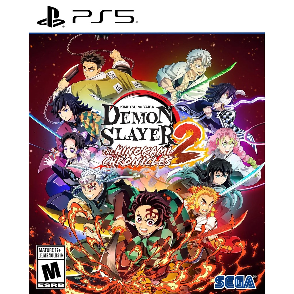 Demon Slayer Kimetsu no Yaiba The Hinokami Chronicles 2 PS5 Midia Fisica