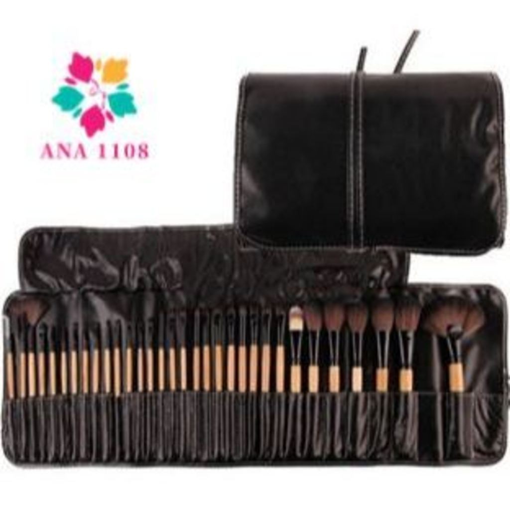GGUAN Kit 32 Peças Conjunto De Pincéis De Maquiagem Para Pó Sombra Delineador Lábios com estojo em Oferta na Shopee