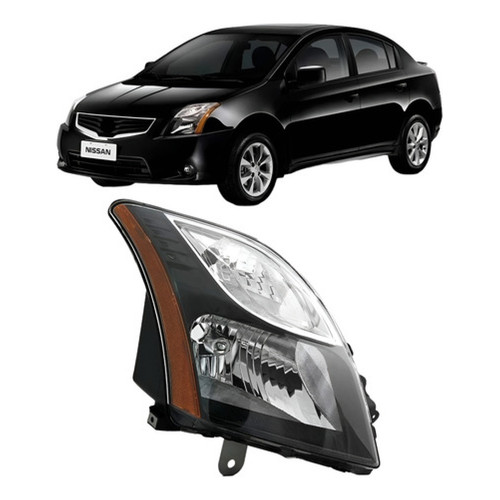 Farol Mascara Negra Nissa Sentra 2011 A 2013