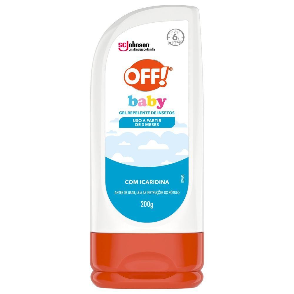 Repelente Gel Off! Baby Squeeze 200g em Oferta na Shopee