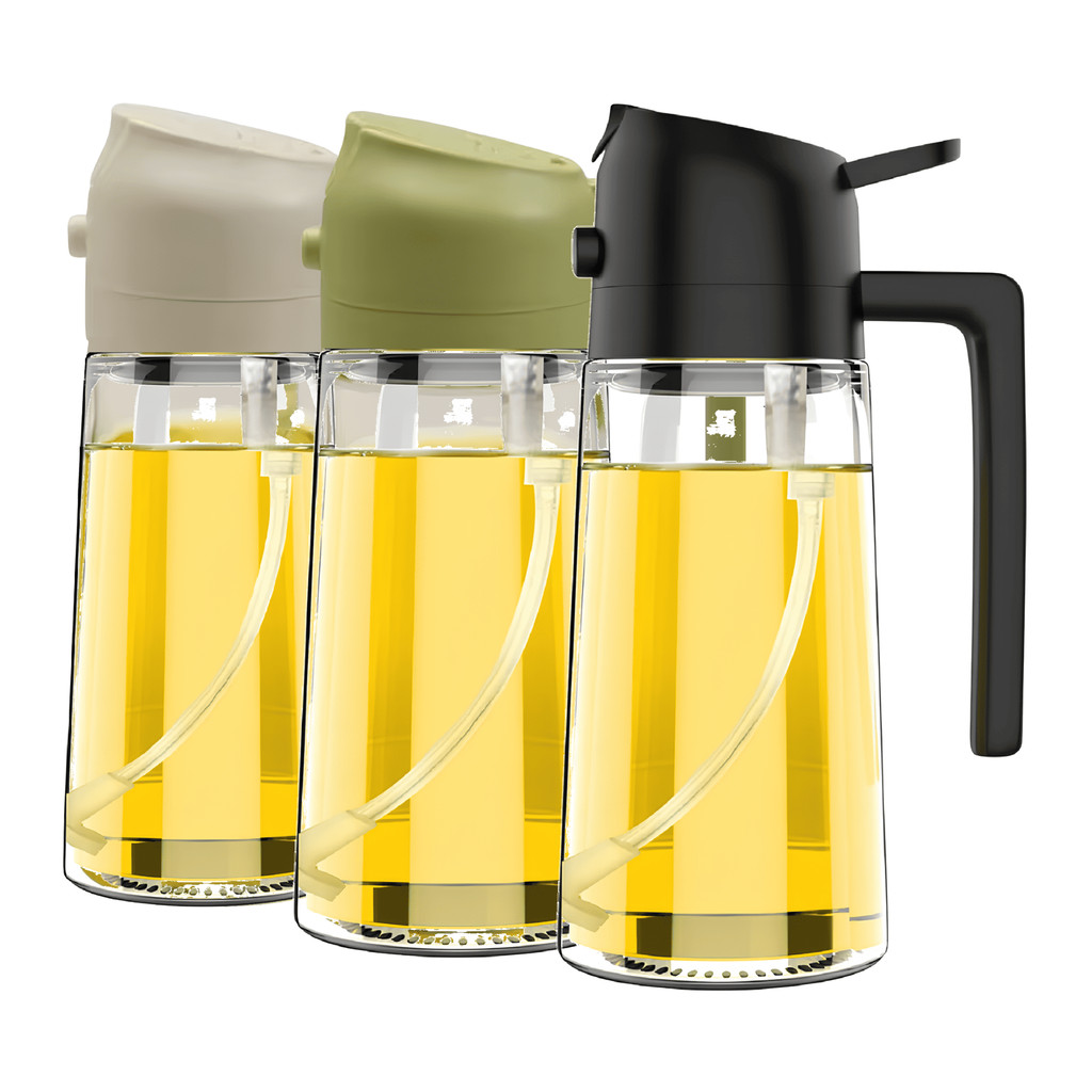 Dispenser Spray Pulverizador De Azeite Óleo Vidro 470ml