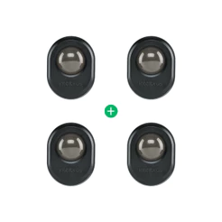Kit Interruptor Sensor de Presença ESPI 360 A Preto - 4 unidades