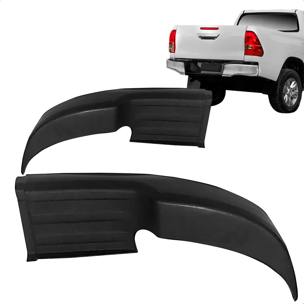 Pisante Parachoque Traseiro Hilux Pick Up 2016 2017 2018 2019 2020 2021 2022 2023