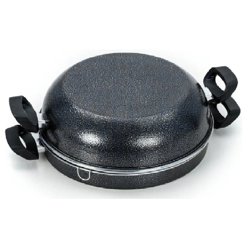 Churrasqueira de Fogão Grill Alumínio com tampa Aluminio
