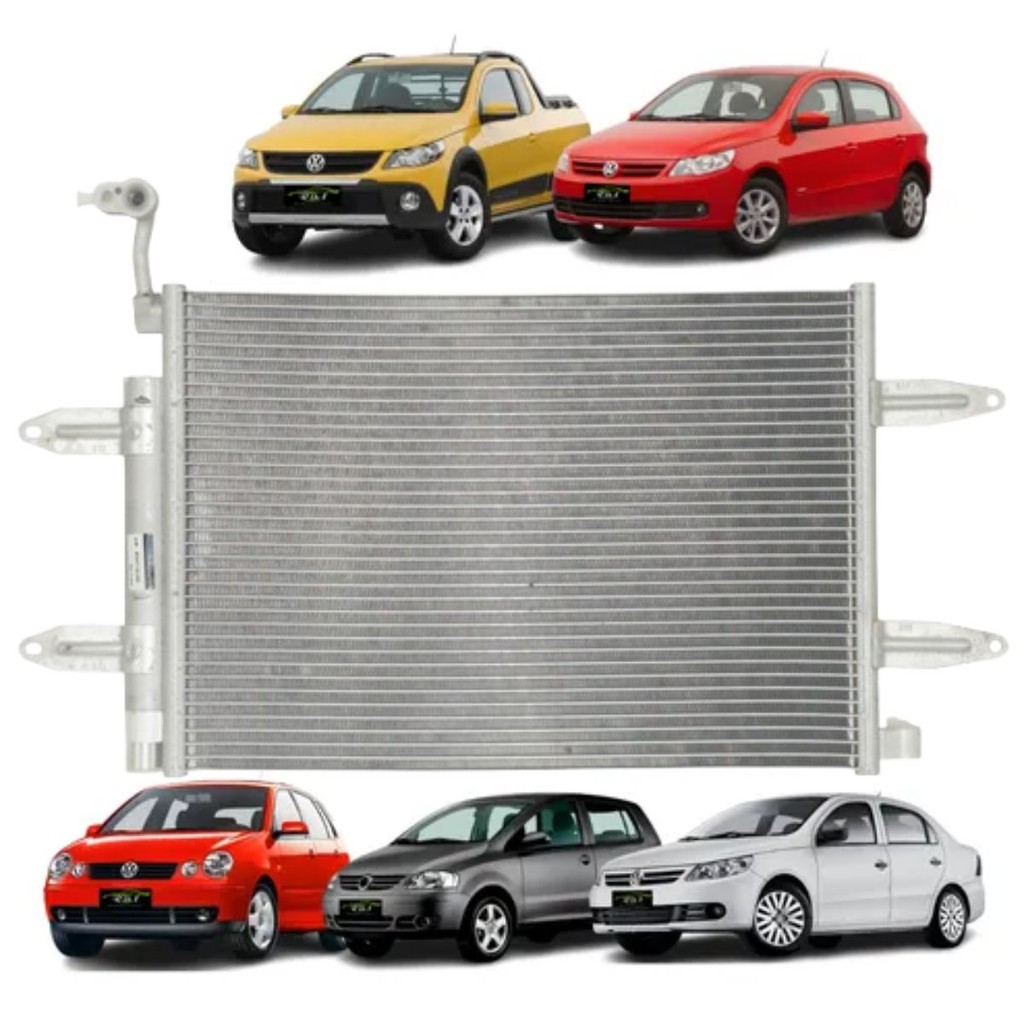 Condensador Do Ar Condicionado Gol G5 G6 G7 Voyage Saveiro em Oferta na Shopee