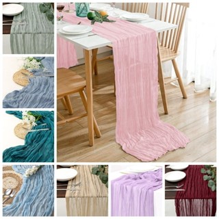 Corredor De Mesa De Gaze Rosa Blush 70 Polegadas Casamento Dia Das Bruxas Ano Novo Dos Namorados Natal Aniversário Toalha Decoração De Festa em Oferta na Shopee