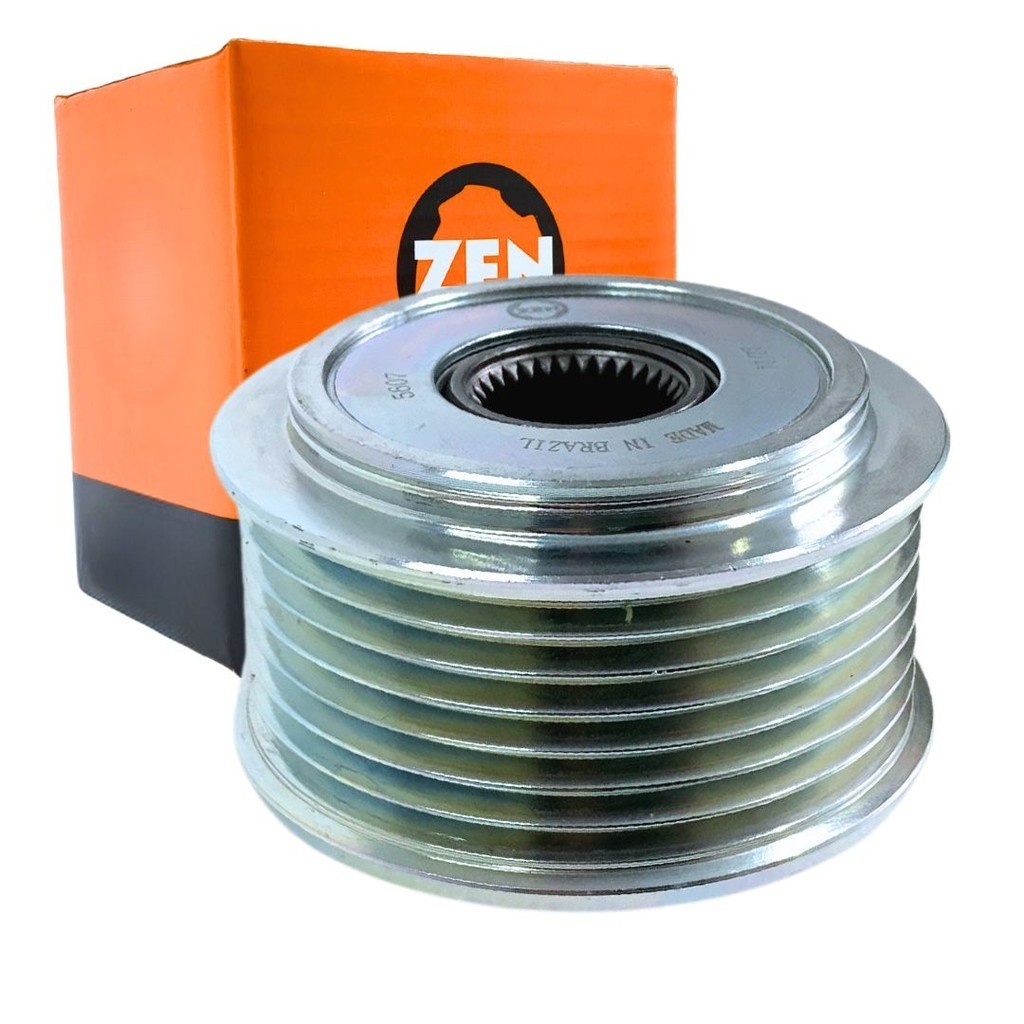 Polia Roda Livre Alternador 6 Filetes Para Berlingo C3 C4 1.6 Ducato 2.0 Freelander 2.2 F00M147764