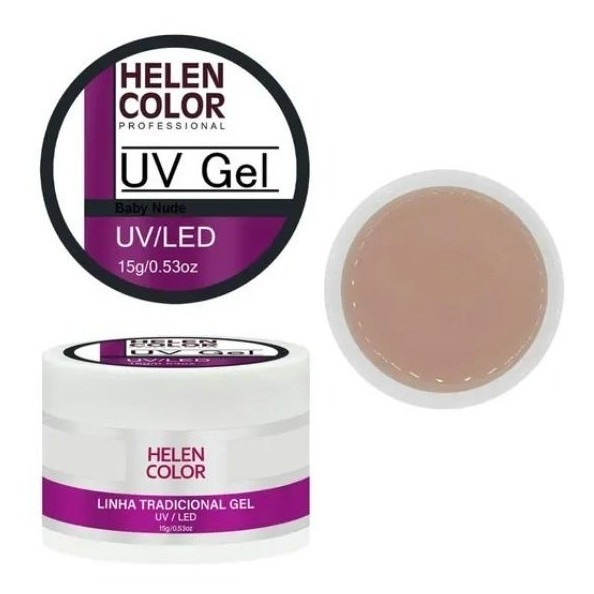 Gel Linha Tradicional Helen Color Uv Led Unha Acrygel 15g