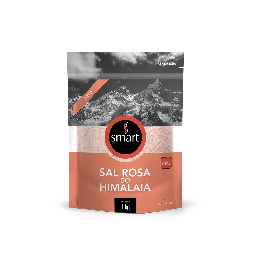 Sal Rosa Do Himalaia Smart 1kg - Food & Beverages