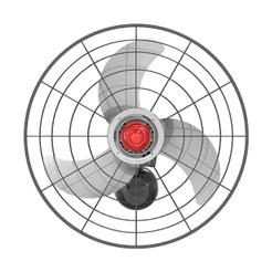 Ventilador De Parede Oscilante 70cm Ventisol Preto Bivolt