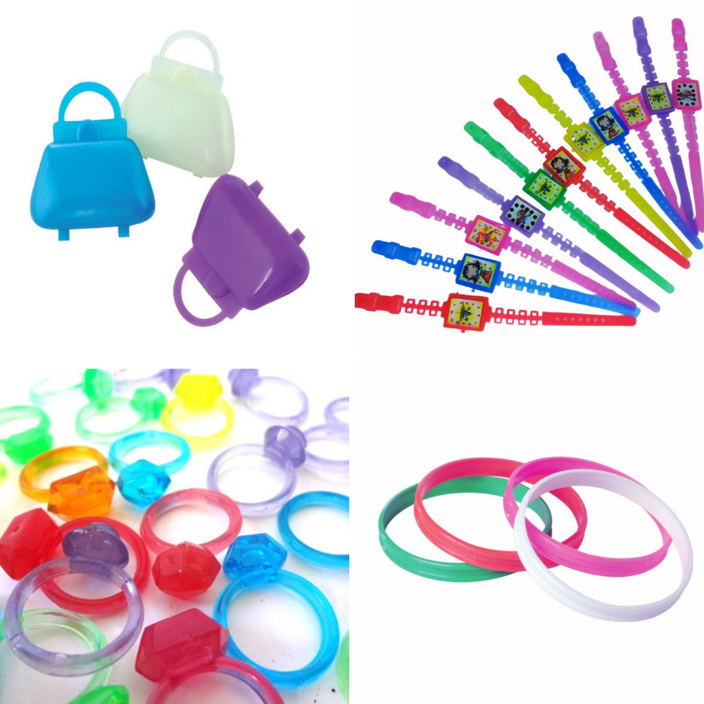 Kit 100 Mini Brinquedos Sacolinha Surpresa Aniversário Lembrancinha Infantil Dia das Crianças Mimos