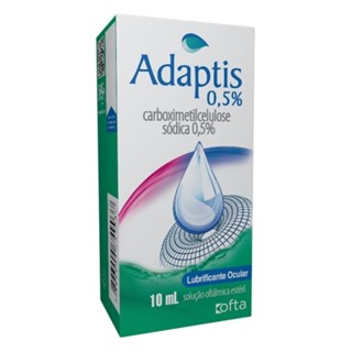 Adaptis 0,5% Solucao Oftalmica 10ml em Oferta na Shopee