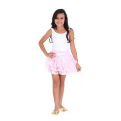 Fantasia Infantil Saia C/ Babado Make Your Own Original