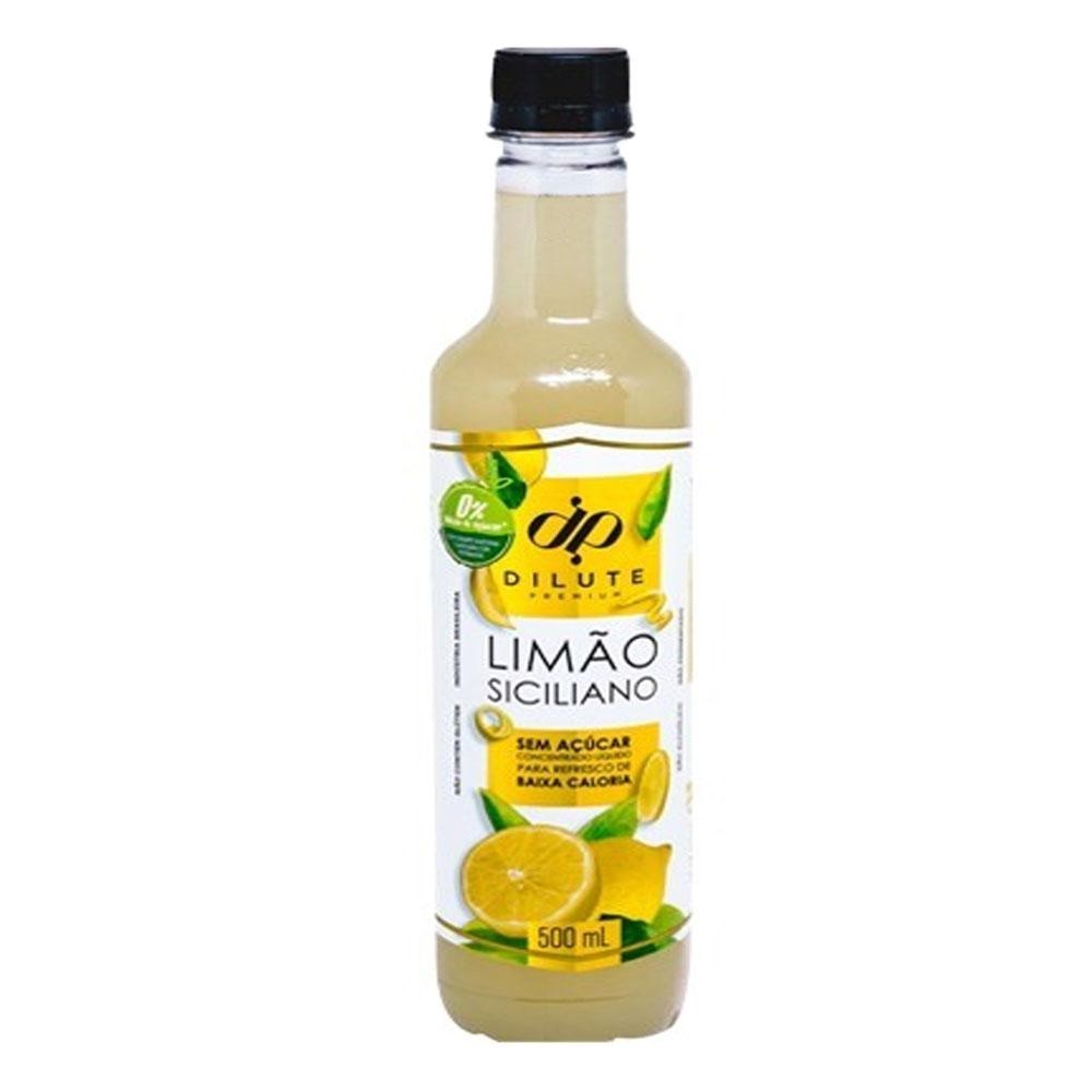 Xarope Dilute Limão Siciliano Zero 500mL Soda Italiana