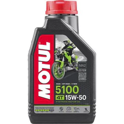 Óleo Para Motor De Moto Motul 5100 15w-50 4t 1l