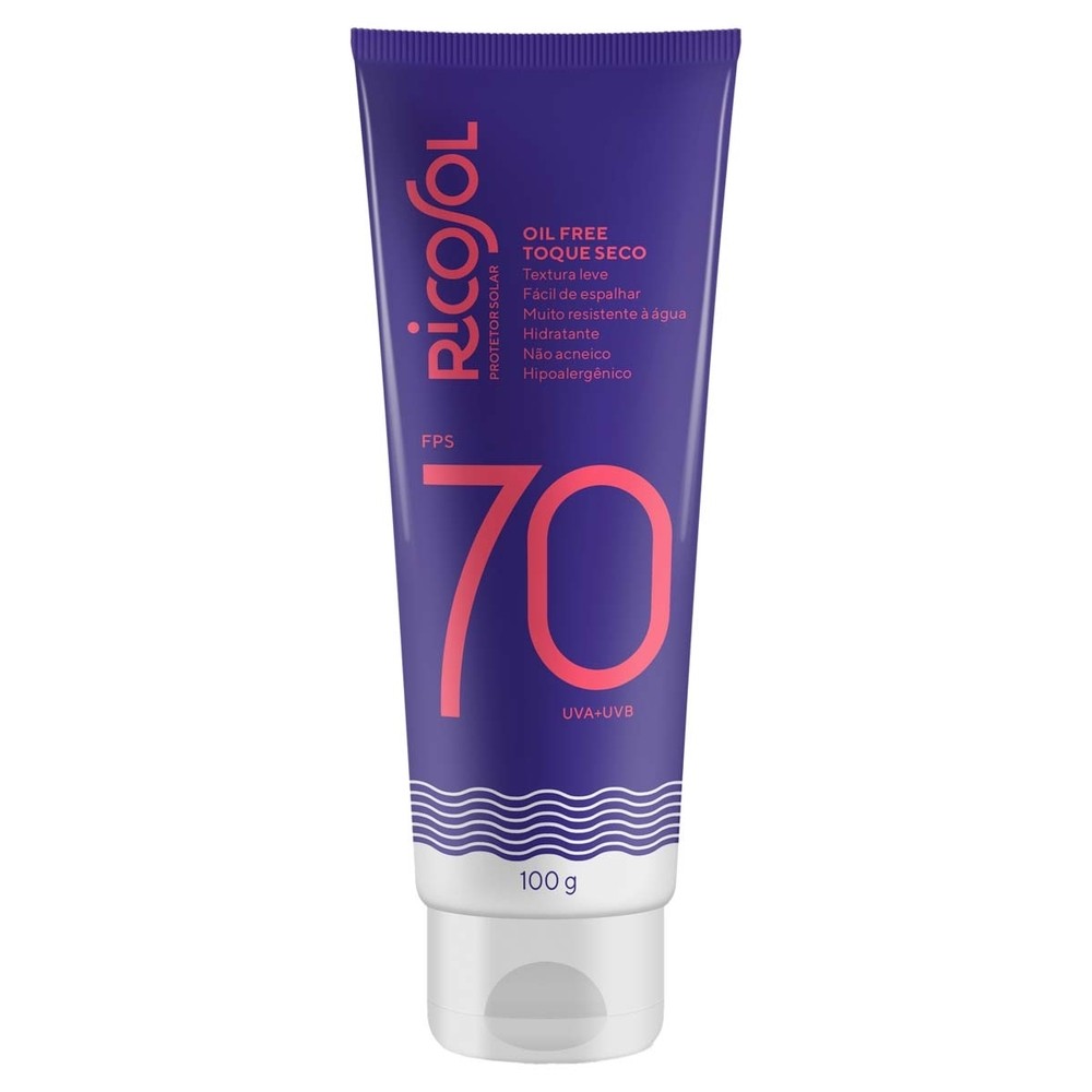 Ricosol Protetor Solar FPS 70 - 100 g em Oferta na Shopee
