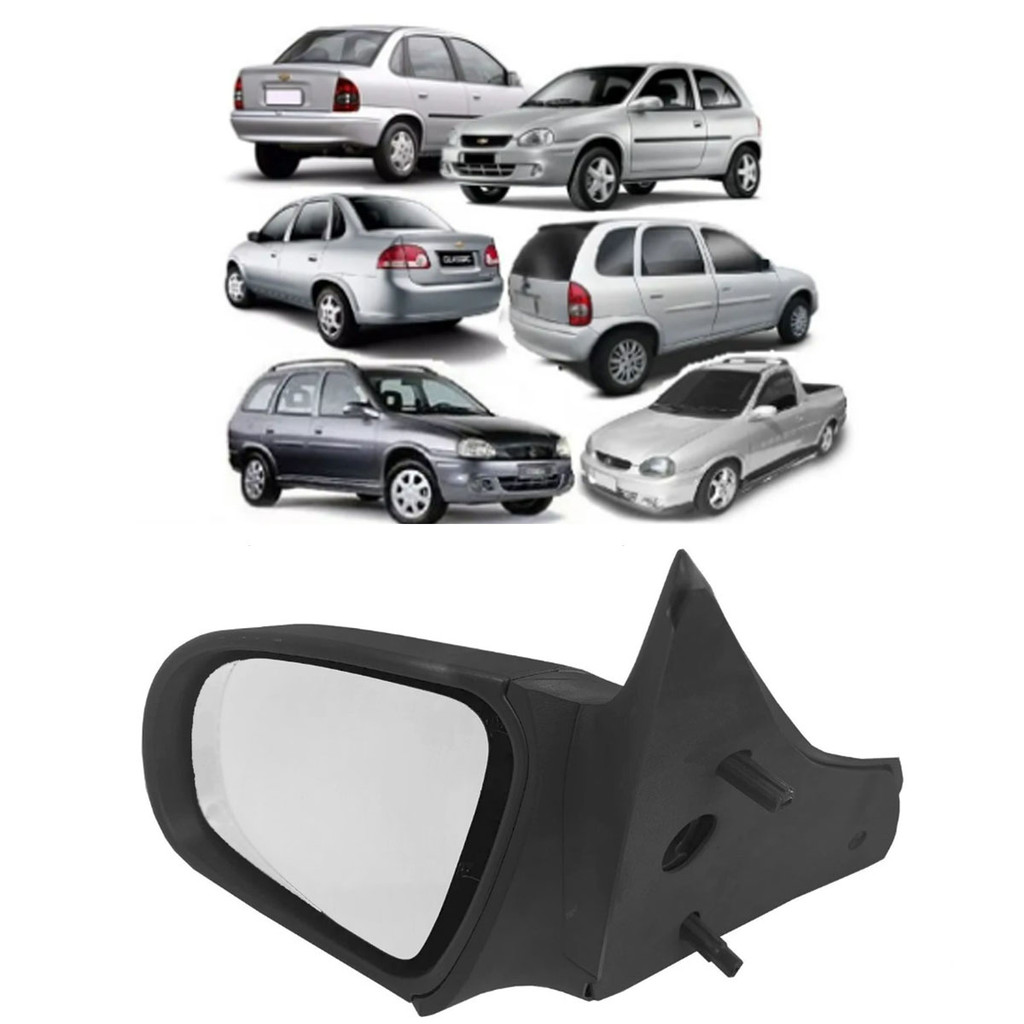 RETROVISOR CORSA WIND 94 95 98 99 00 02 LADO ESQUERDO SEM CONTROLE