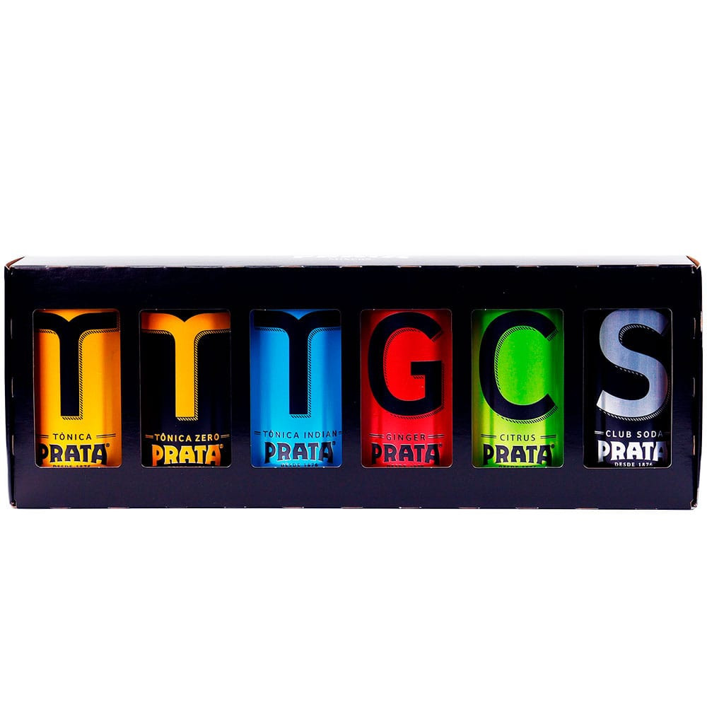 KIT PRATA PREMIUM MIXER LATA 269ML COM 06 UNIDADES