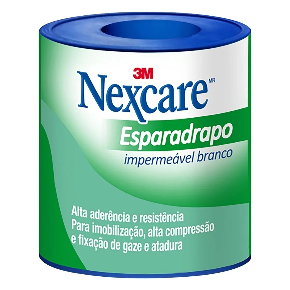 Esparadrapo Impermeavel Nexcare Branco 25mmx0,9m em Oferta na Shopee