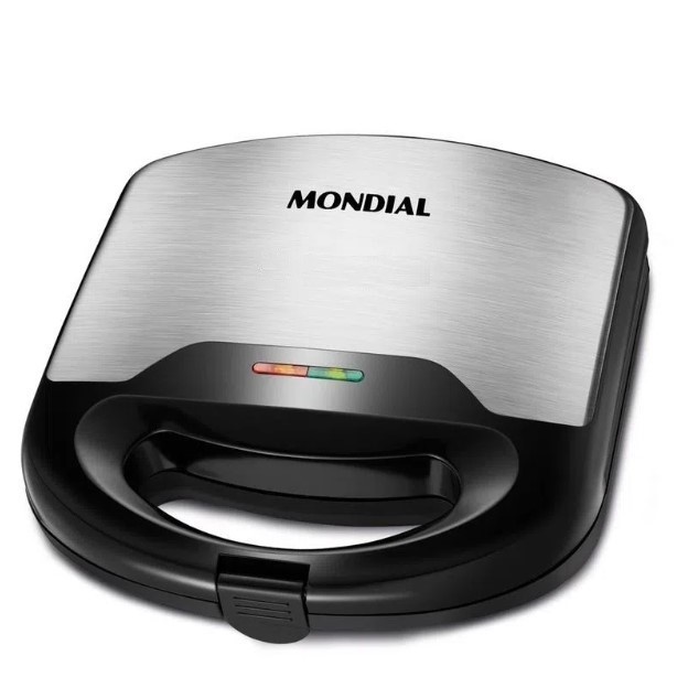 Sanduicheira Grill Mondial Inox 750w