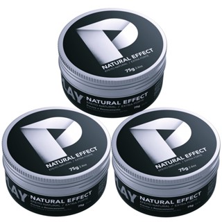 Pasta Capilar Play Barber 75g Efeito Natural Caixa Com 3 Unidades em Oferta na Shopee