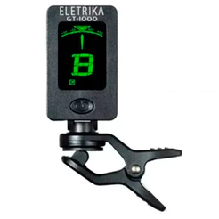 Afinador Clip Cromático Profissional de Contato GT1000 Eletrika