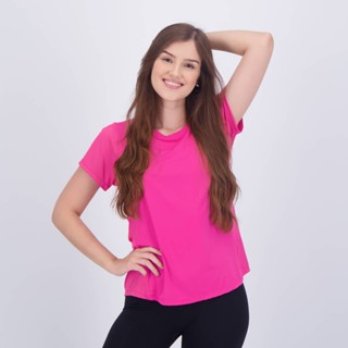 Camiseta Selene Feminina Pink em Oferta na Shopee