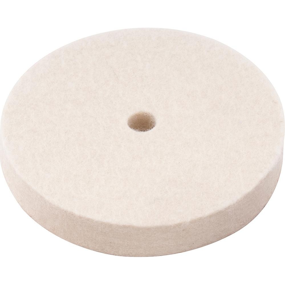 Roda de feltro para polimento 100mm Vonder