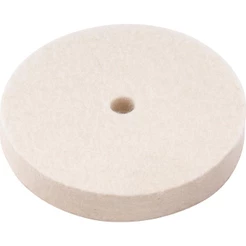 Roda de feltro para polimento 100mm Vonder