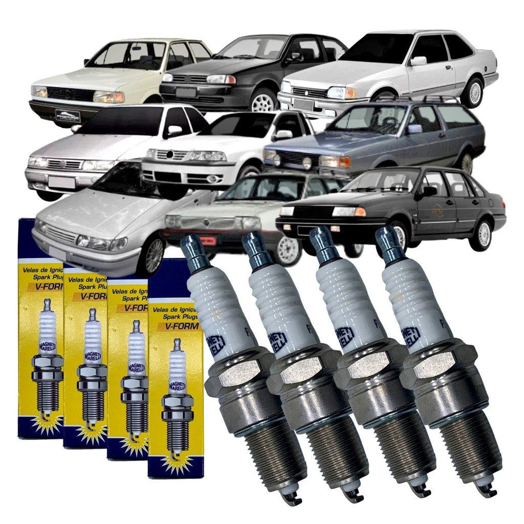 Jogo De Vela Gol Parati Voyage Santana Ap Gasolina 84/96 em Oferta na Shopee