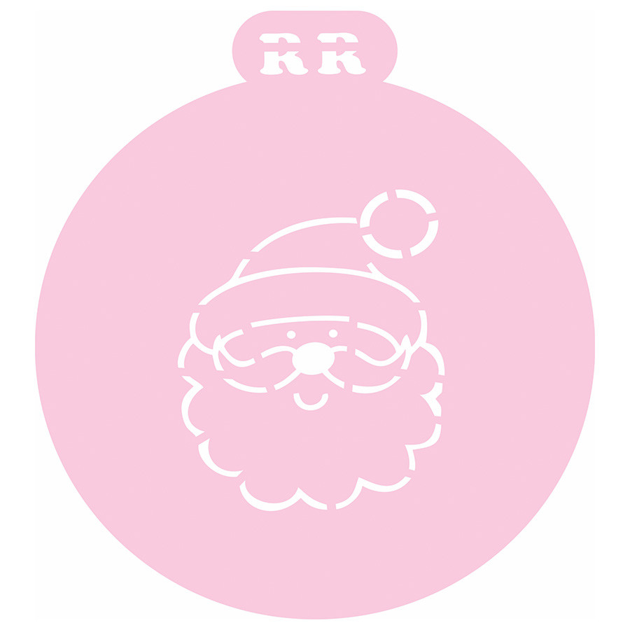 Stencil Papai Noel - Ref.4086 - 1 unidade - RR Cortadores - Rizzo - Stationery