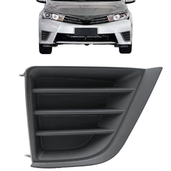Grade Farol Milha Corolla 2015 2016 2017 Com Furo Preto