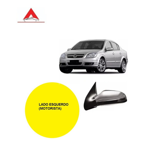APLIQUE RETROVISOR VECTRA 2006 A 2012 LADO ESQUERDO