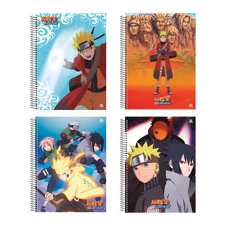 Caderno 10 Matérias Universitário Naruto 160 Folhas Novas Estampas - Animativa em Oferta na Shopee