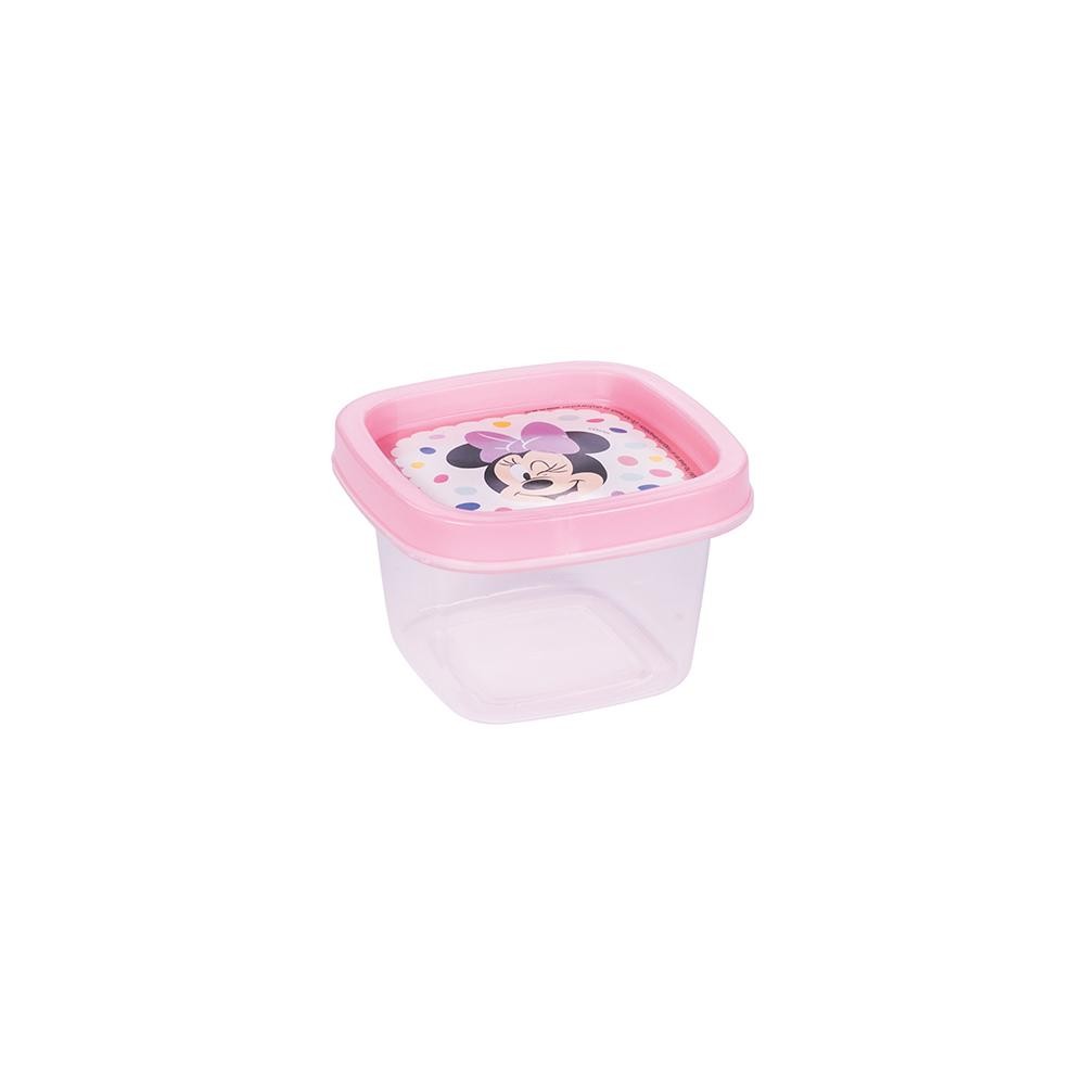 Pote Minnie Rosa Papinha Bebê Lancheira Disney Plasútil em Oferta na Shopee
