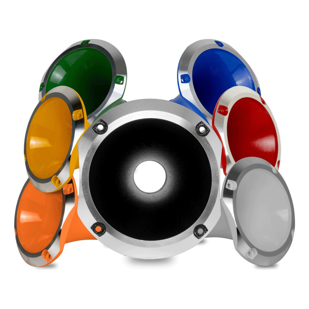 CORNETA BOCAL DE ALUMINIO ROSCA 1 POL MODELO 1425 CORES SOM AUTOMOTIVO em Oferta na Shopee