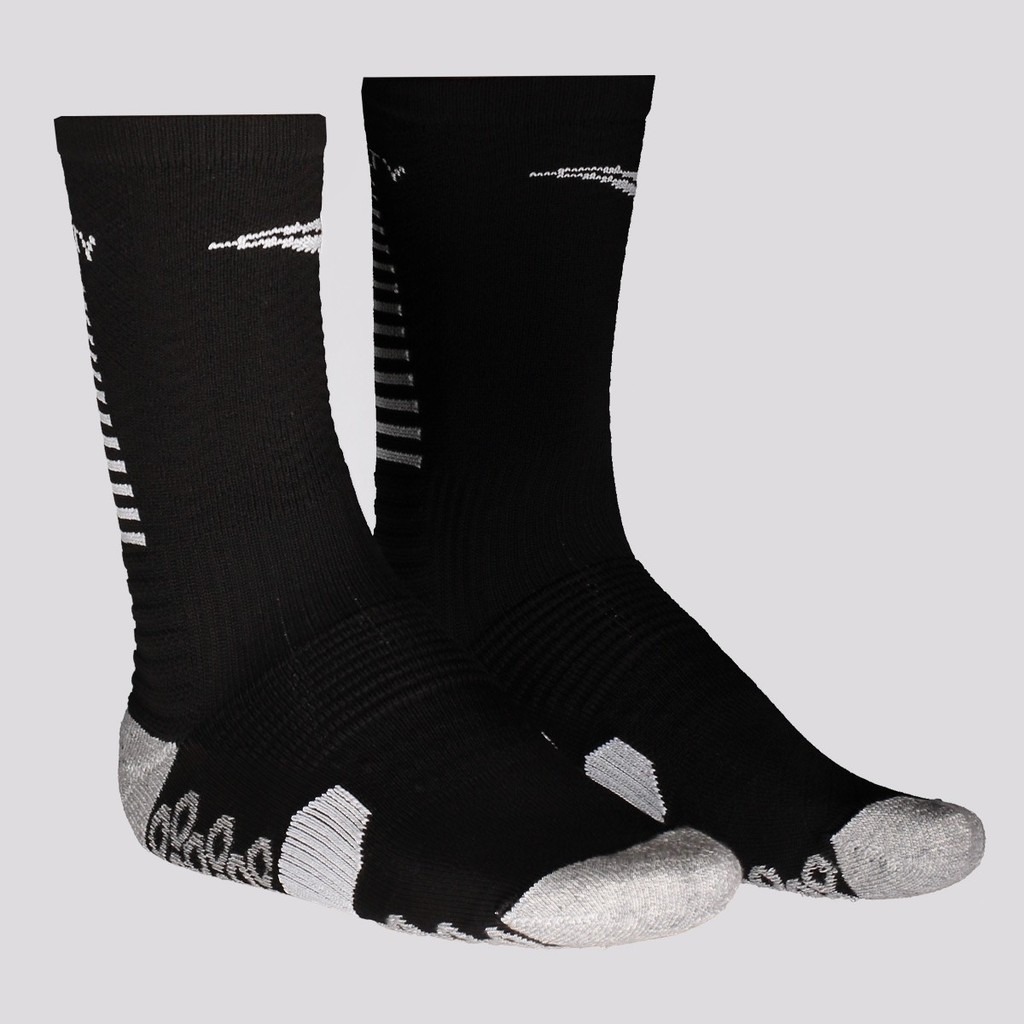 Meião Penalty Se7e Preto e Cinza em Oferta na Shopee