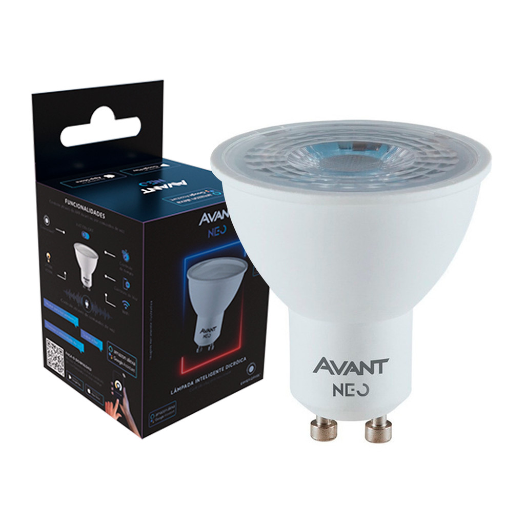 Lampada Led Dicróica Smart MR16 5w 2700k a 6500k Neo em Oferta na Shopee