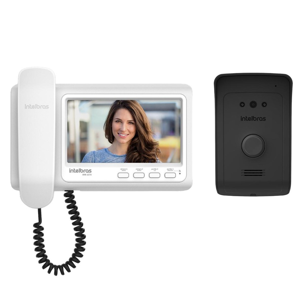 Vídeo Porteiro Intelbras 7" Ivr1070 Hs em Oferta na Shopee