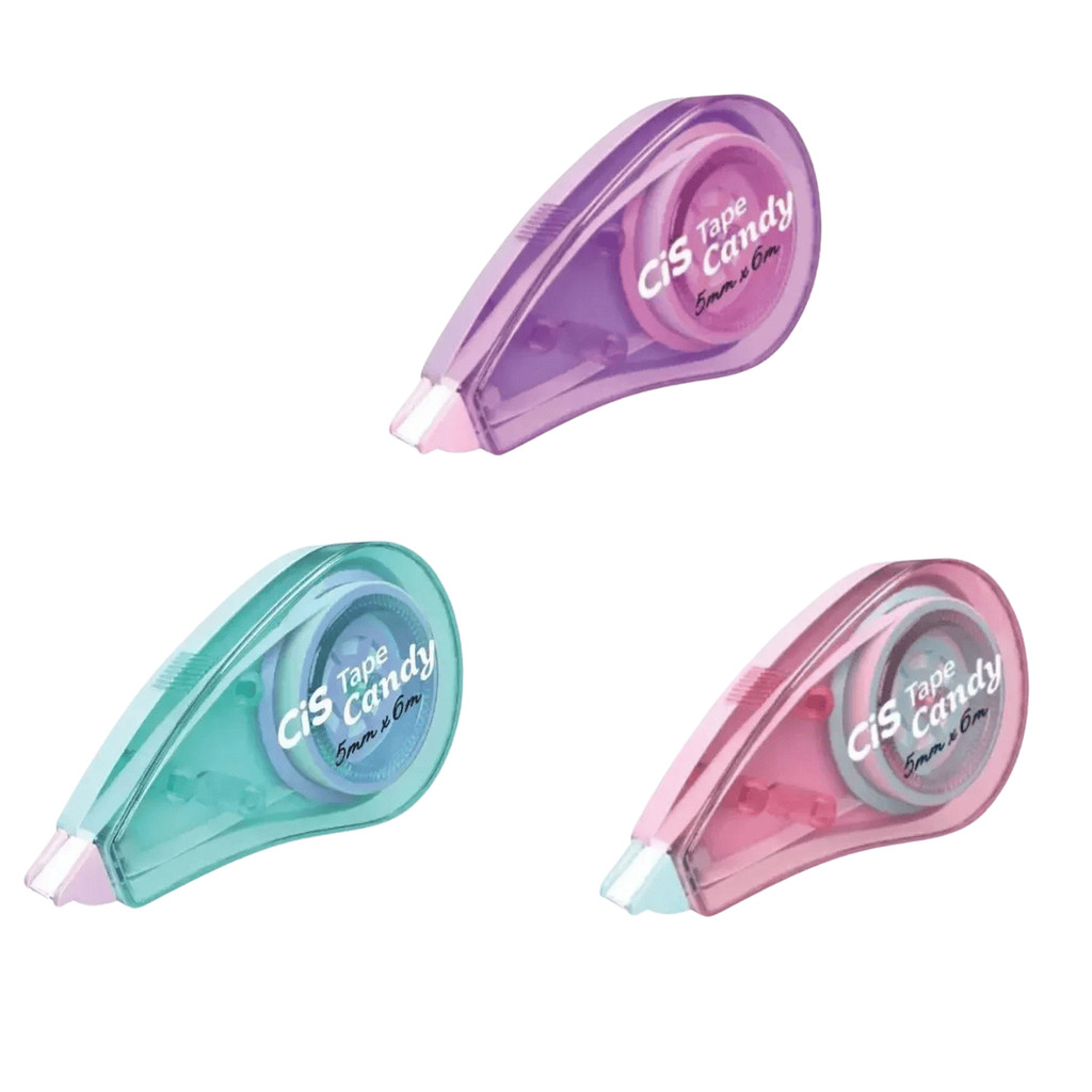 Kit Fita Corretiva Tape Candy CIS - 5mm x 6cm C/ 3 Unidades