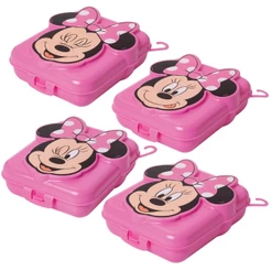 Sanduicheira Minnie 3D Lancheira Infantil 1 Peça Plasútil