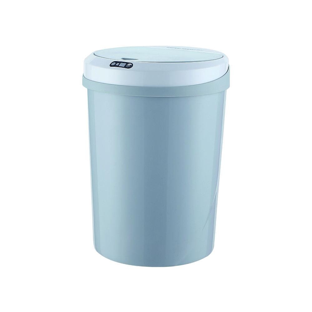 LIXEIRA AUTOMÁTICA AZUL 9 LITROS SENSOR TOUCH PARA COZINHA E BANHEIRO