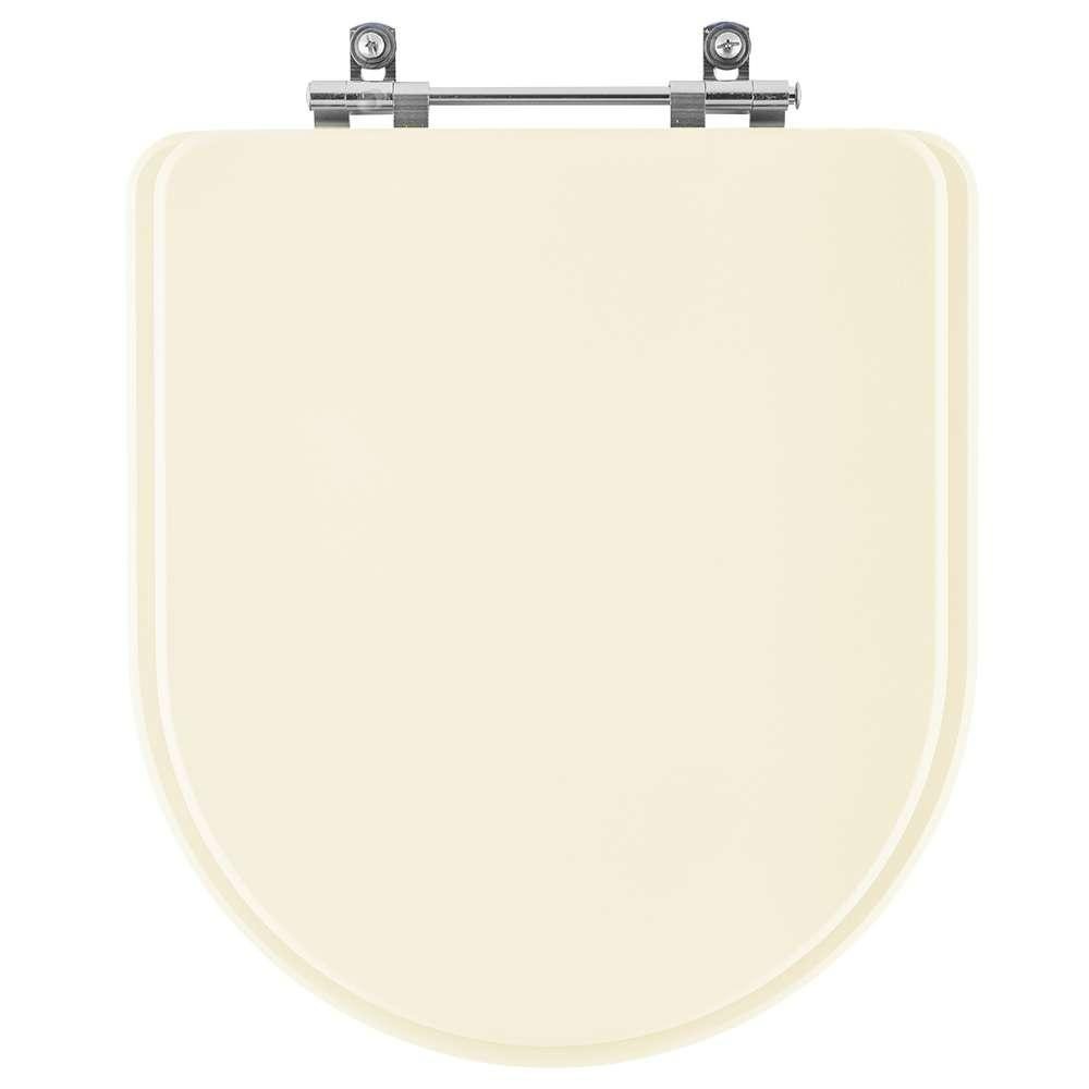 Assento Sanitário Duomo Plus Creme (Bege Claro) para vaso Deca